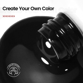 JODSONE 10ml Gel Nail Polish Black Gel Polish Black Gel Nail Polish Black Nail Polish Soak Off Led Gel Polish Nail Art Manicure Salon Diy at Home Gift for Women Gel Nail Polish