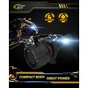 Cougar Motor 9012 Bulbs, HIR2 Fog Lights 6500K White Non-Polarity
