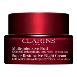 Crema Hidratante Noche Clarins Super Restorative Antiarrugas 50ml