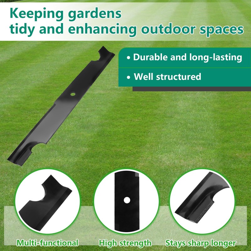 5101755S Lawn Mower Blades Replacement for Bobcat Mower Deck Blades