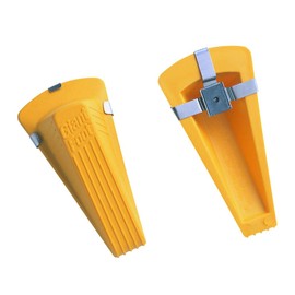 Giant Foot Doorstop, Magnetic, Yellow