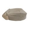 NLQR Driver Side Bottom Replacement Seat Cover Tan Microfiber Leather