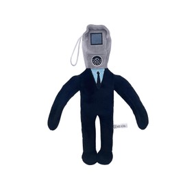 Super JAKES Skibidi Toilet Plush Toy, Funny Stuffed Anime Skibidi Toilet Plush Dolls, Collector's Gifts for Children, Fans and Adults for Birthday