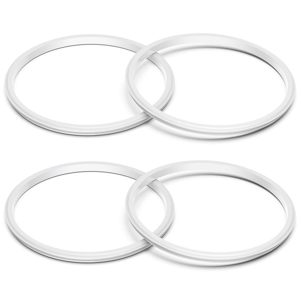 BOEEA 20oz Replacement Lid Seal Gaskets for Yeti Tumbler Mugs,White,4PCS