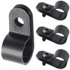 vibedor 60 Pcs R-Type Cable Clip Wire Clamp, 1/2 Inch
