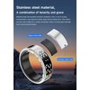 Smart Ring, IP68 Health Smart Ring for Women Men w/Sleep