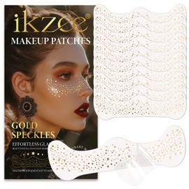 Glitter Freckles - Glitter Freckles Face Tattoo - Sparkle Freckles - Face Glitter Speckles Patches - Temporary Face Freckles For Women - 10 count (015)