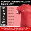 Gold BJJ Foundation Rash Guard - Ranked No-Gi and Gi