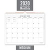 Planificador semanal y mensual Cambridge 2020, Mint, Wall Calendar