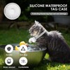 Hongtop H GPS Cat Tracker, Compatible with Find My App(iOS