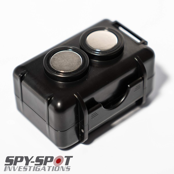 Spy Spot Magnetic Mount Weatherproof Case for GPS Trackers - Stash Lock Box for Items, Key Holder Under Vehicles - Fits GL200, GL 300, GL300W, GL300MA