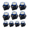 DUSCOKE 10PCS T10 194 168 LED Dash Instrument Light Bulbs
