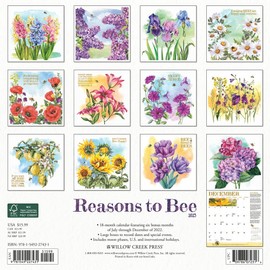 Reasons to Bee 2023 Wall Calendar