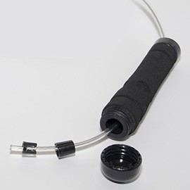 Paffen Sport FIT PVC skipping rope with innovative length adjustment and padded handles