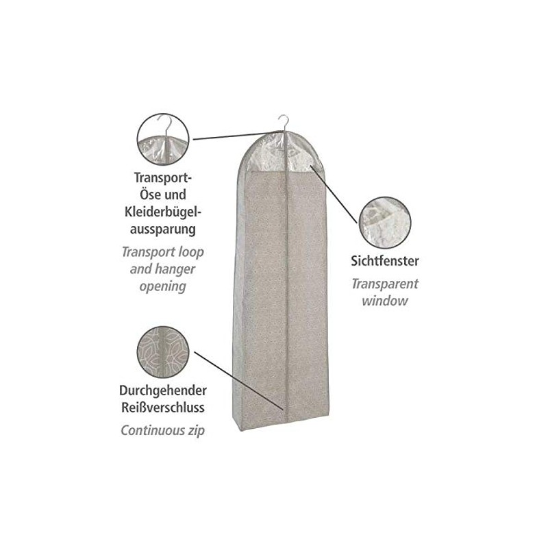 WENKO Balance Garment Bag, 180 x 60 cm, Garment Cover,
