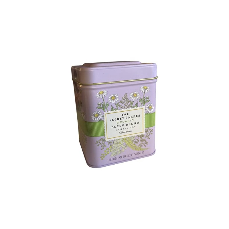 The Secret Garden Organic Sleep Blend Herbal Tea, 50 tea