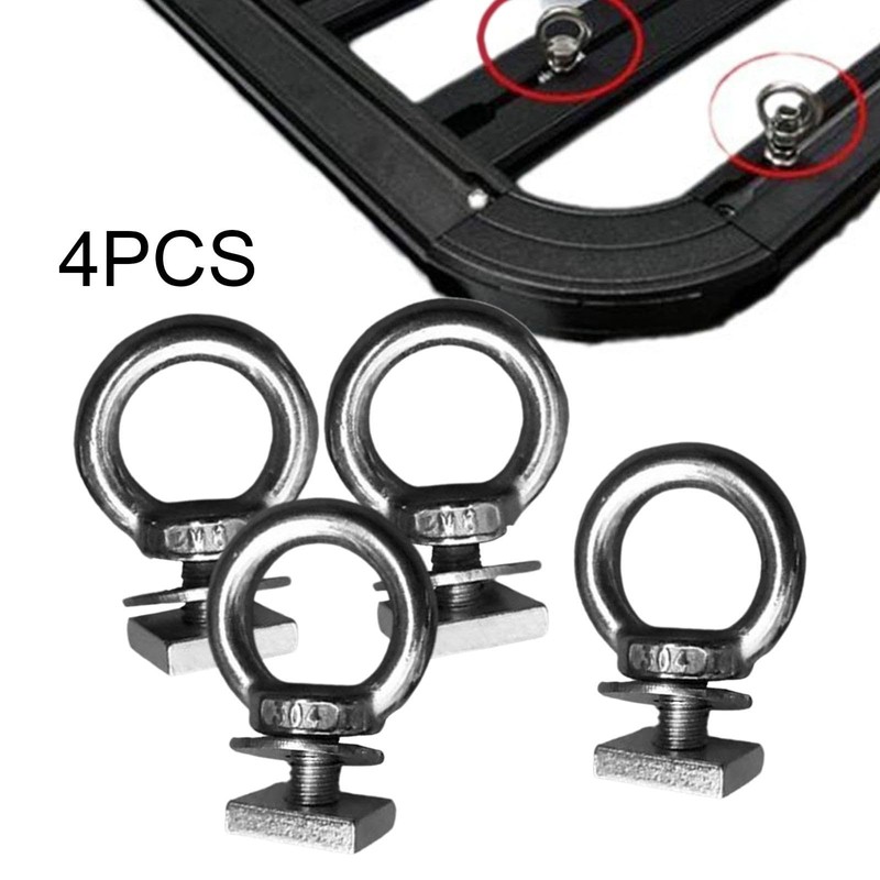 MagiDeal 4Pcs Roof Platform Luggage Rack Expansion Screw T Track