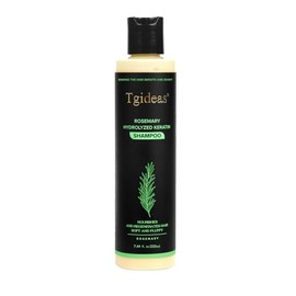 Champú orgánico para el crecimiento del cabello con romero para mujeres y hombres Champú natural para fortalecer y espesar con queratina hidrolizada p