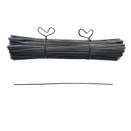 Bi-Sonic Lee 360 pcs 10 inch Black Twist Ties/Cable Ties for cable management (Black, 10 inch)