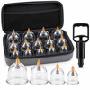 12 Pcs Cupping Massage Set with Manual Vacuum Pump –