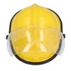 Fire Rescue Helmet with Face Shield Flame Retardant Adjustable Shock