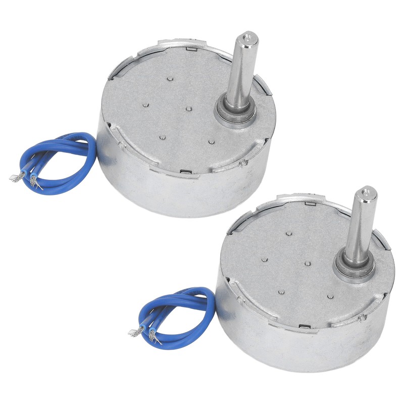 2 Pcs AC Synchronous Motor 50TYC 5 to 6 RPM