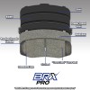 BRX PRO Front Ceramic Brake Pads for 2002-2006 Nissan Altima
