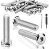 TXXATX Pack of 25 M5 Flat Head Screws M5 x