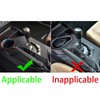 Car Center Console Gear Shift Cover Sticker Interior Trim Real