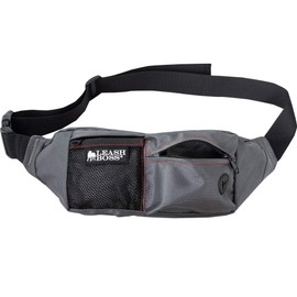 Leash Boss Dog Treat Pouch for Training | Training Treat Pouches for Pet Training | Treat Bag for Dog Training | Portable Kibble Snack Container for Pets | Fanny Pack Waist Belt Transport On The Go