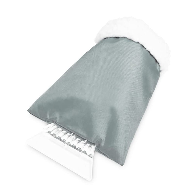 VONRUSS-UK Ice Scraper Mitts for Car Blue/Red Windscreen Scraper with