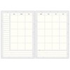 NINEWORD Super Thick Business Notebook A5 Buckle Sheepskin Notepad(Deer Head