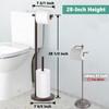 Free Standing Toilet Paper Holder Stand, Oil Rubbed Bronze Toilet