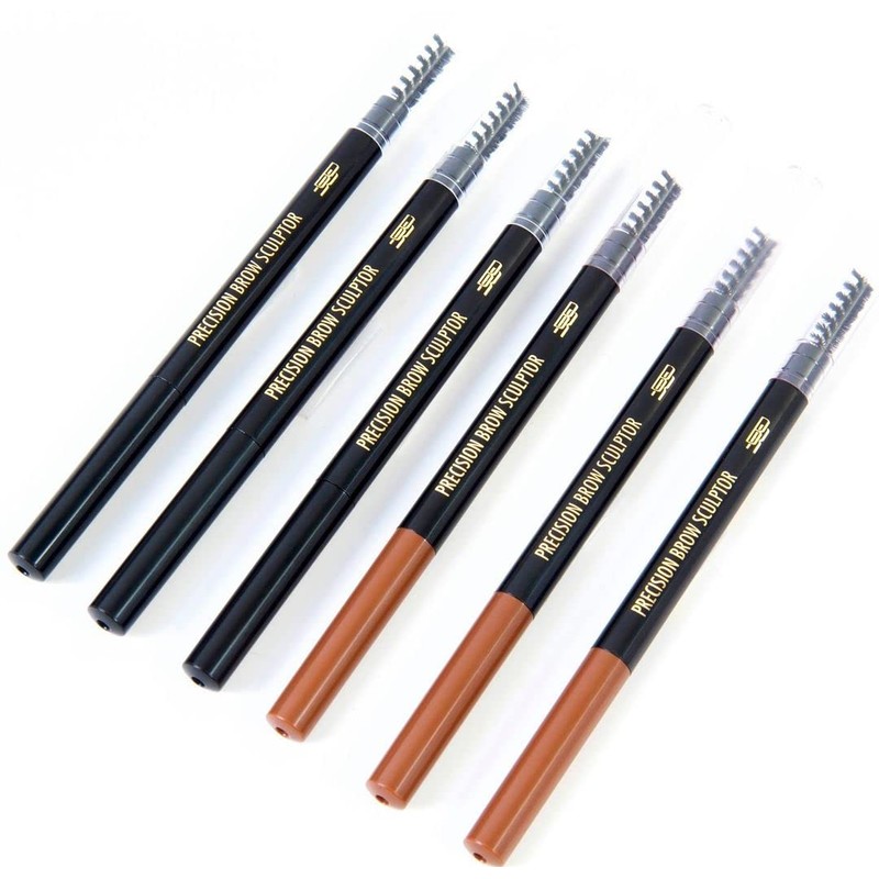 Black Radiance Precision Brow Sculptor, Blackish Brown, 0.06 g