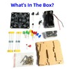 DIY Lucky Wheel Soldering Practice kit, Complete Soldering Project kit