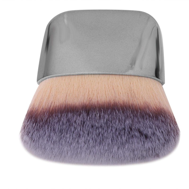 Loose Powder Brush, Flat Arched Soft Fibe Mini Makeup Brush