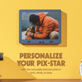 Pix-Star Digital Photo Frame Skins (Blue, 10 Inch)