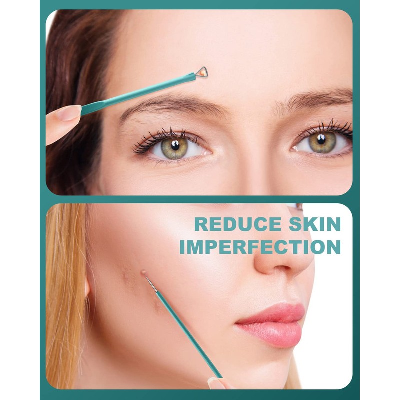 BEZOX Blackhead Remover Tool Kit - Pore Extractor Tools for