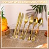 Suzile Acrylic Cutlery Storage Organizer Plastic Utensil Holder Clear Silverware