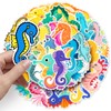 Seahorse Stickers for Laptop (Pack of 50), Gift for Children,