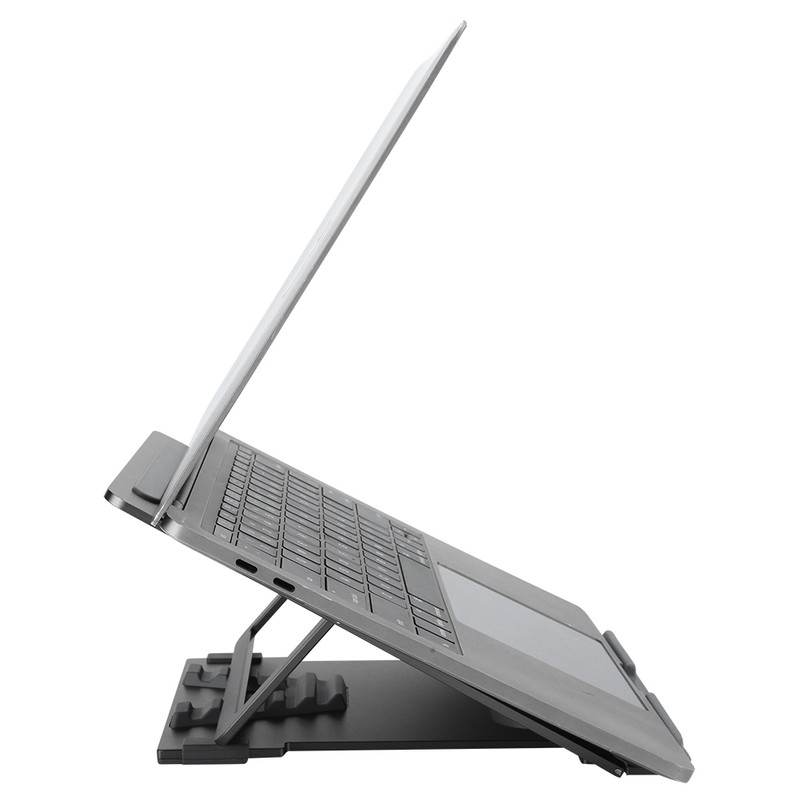 Portable Aluminum Alloy Laptop Stand Adjustable Folding Holder Multifunction Riser