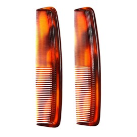 MAPLE Hair Brush with Nylon Bristle And Hair Comb Set Combo For Women, Men All-Purpose Pack Of 3 (Turquoise)