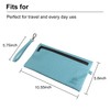 FIREDOG Smell Proof Pouch, Odor Proof Bag PU Leather Odorless