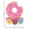 Creative Converting Donut Party Centerpiece, 12" x 9", Multicolor