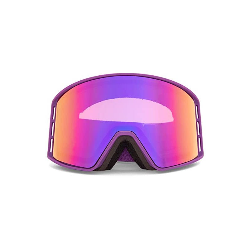 VonZipper Mach - anteojos de snowboard para hombre, color ciruela,