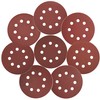 Piowio 80 Pcs 5 inch 8 Holes Sanding Discs 320