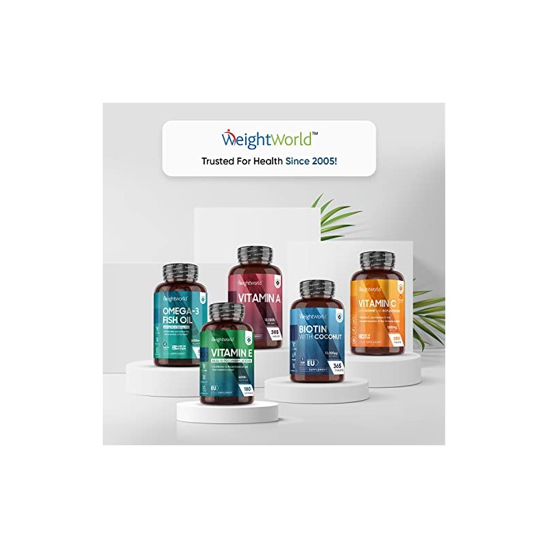 Vitamin E Capsules Softgels 400IU (Advised Intake) - 6 Month