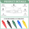 Kingdder 5 Pcs Female Camlock Power Connectors 400AMP 600V Camlock