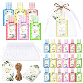 Frienda 72 Pieces Baby Shower Hand Sanitizer Gifts Wedding Travel Size Hand Sanitizer Baby Shower Gender Reveal Party Favors for Guests Bridal Wedding Thank You Gifts for Teacher Nurse Coworker Party