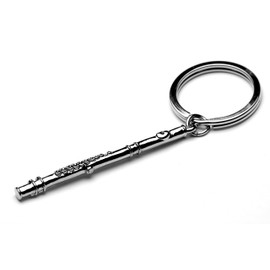 Flute Keyring With Gift Pouch